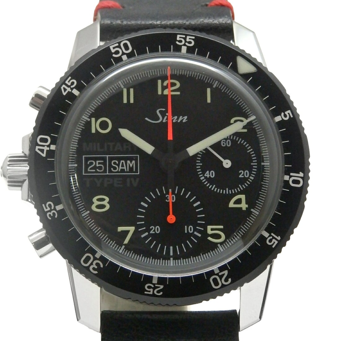 Sinn 103 Military Type IV Automatic Black Dial Men's Watch: Sinn 103 Military Type IV Automatic Black Dial Men's Watch This Sinn Pilot 103 Military Type IV is a men's automatic wristwatch featuring a black dial. Crafted in Switzerland, the watch is pre-owned a