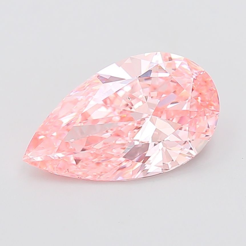 Loose Diamond - PEAR 4.03ct Fancy Vivid Pink VS2