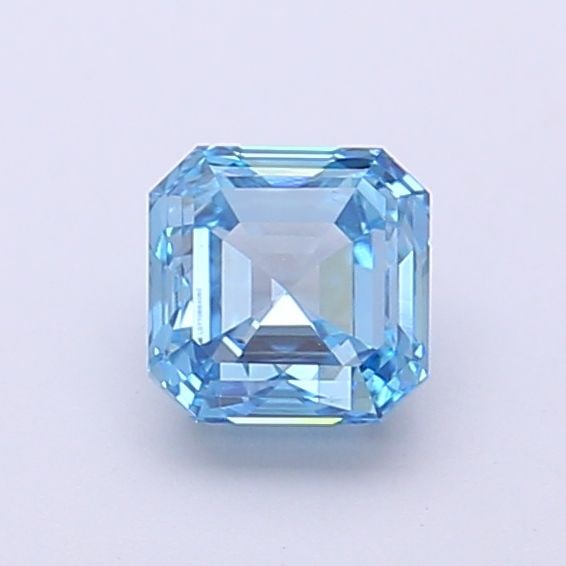 Loose Diamond - ASSCHER 0.78ct Fancy Vivid Blue VVS2