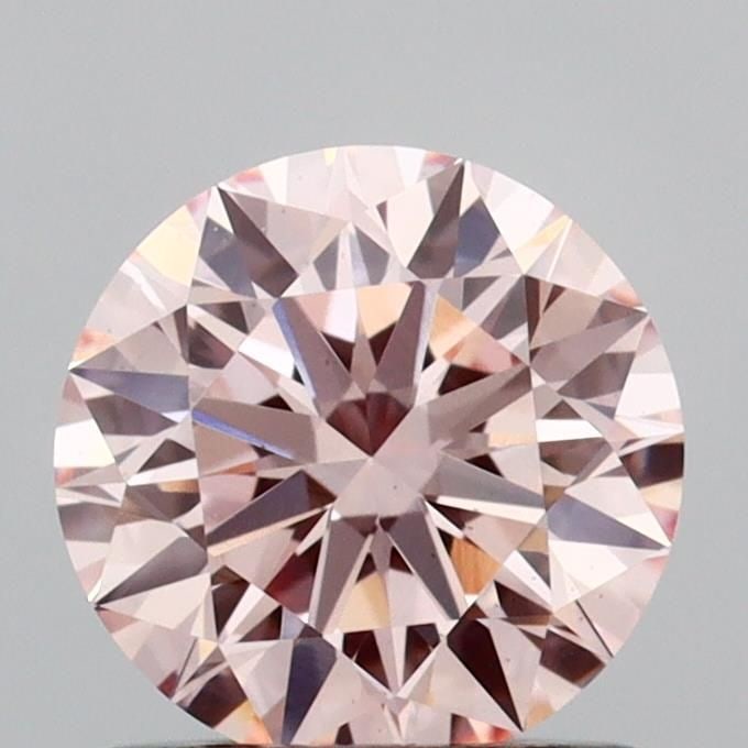 Ideal Loose Diamond - ROUND 0.92ct Fancy Intense Pink VS1