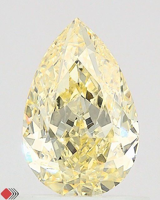 Loose Diamond - PEAR 1.02ct Fancy Light Yellow VS2