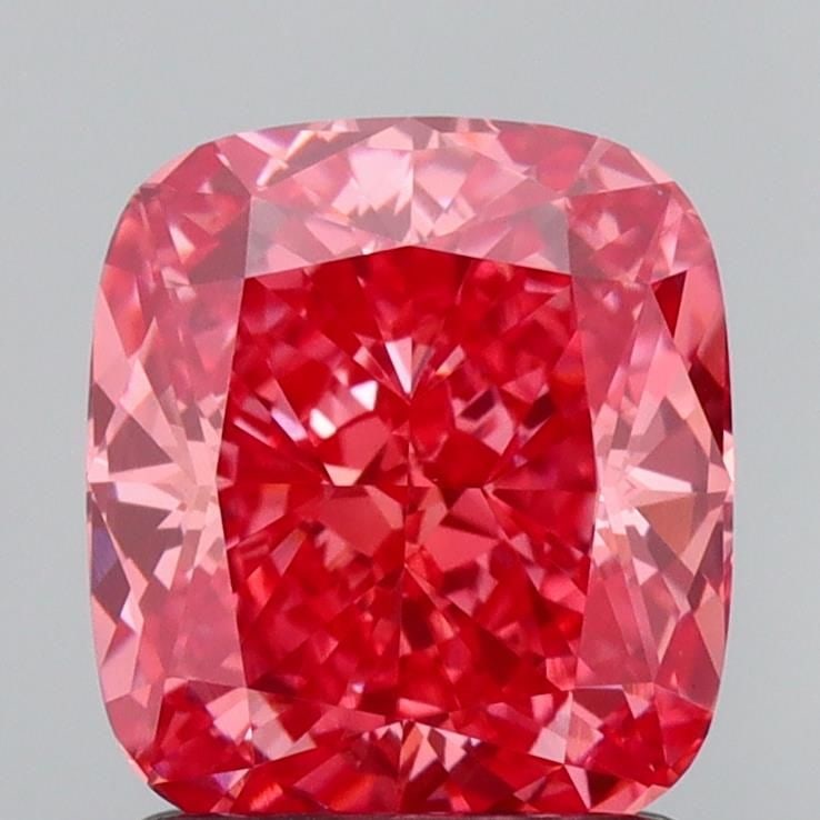 Loose Diamond - CUSHION MODIFIED 1.6ct Fancy Vivid Pink VVS2