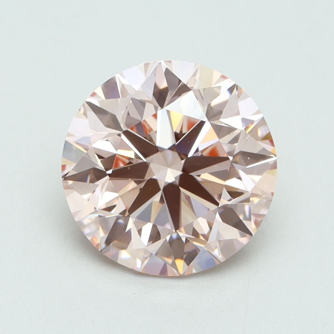 Loose Diamond - ROUND 3.47ct Fancy Intense Pink VS1