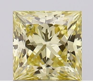 Loose Diamond - PRINCESS 1.12ct Yellow VS1