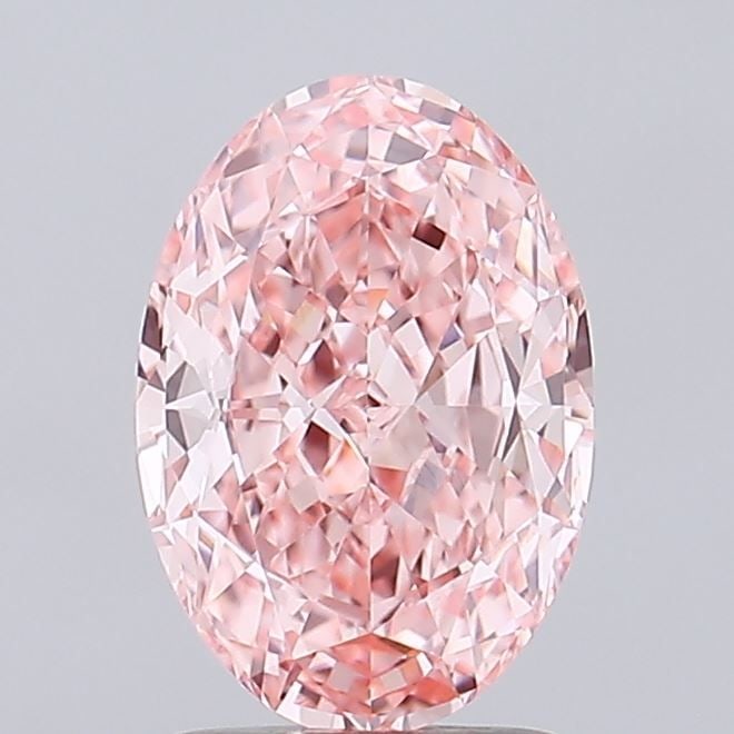 Loose Diamond - OVAL 2.05ct Fancy Vivid Pink VVS2