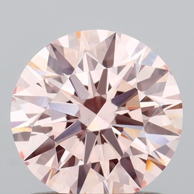 Ideal Loose Diamond - ROUND 1.05ct Fancy Light Pink VVS2