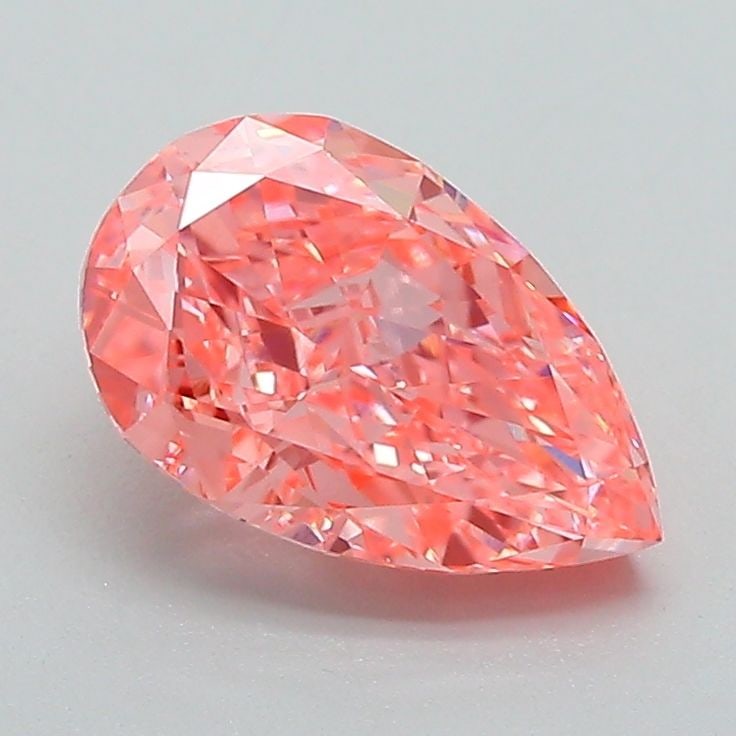 Loose Diamond - PEAR 1.48ct Fancy Vivid Pink VS1
