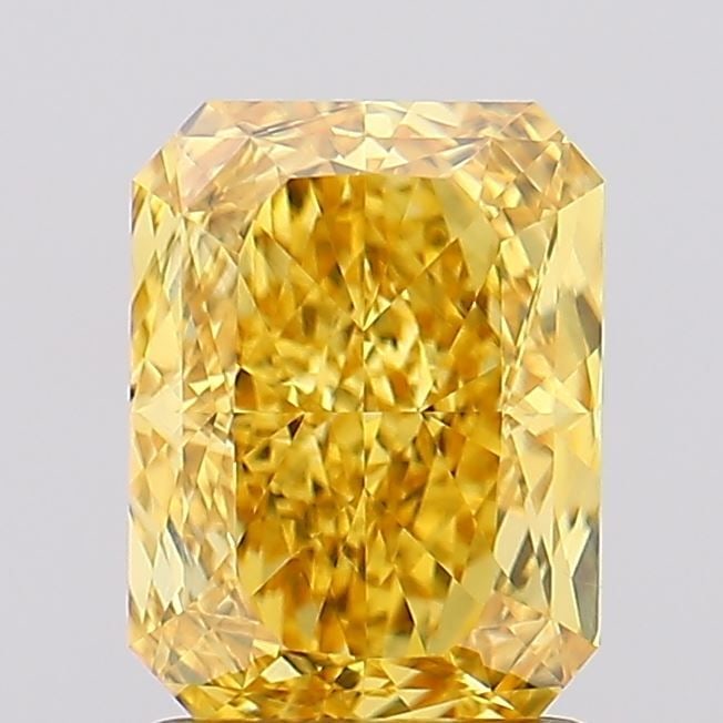 Loose Diamond - RADIANT 2.02ct Fancy Vivid Yellow VS2