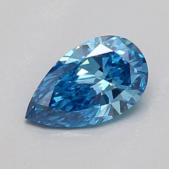 Loose Diamond - PEAR 0.27ct Fancy Vivid Blue VS1