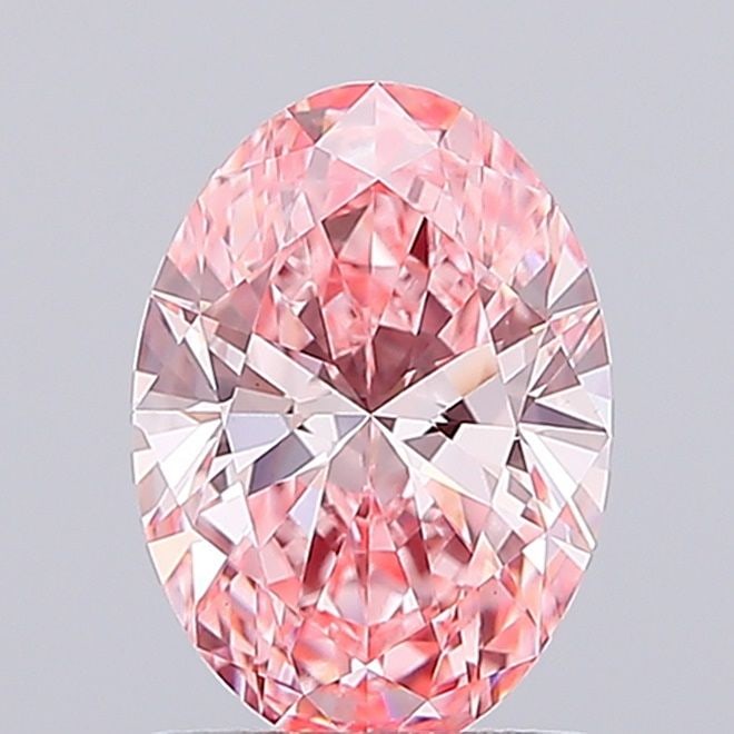 Loose Diamond - OVAL 1.5ct Fancy Vivid Pink VS1