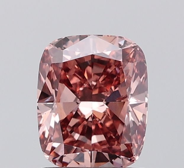 Loose Diamond - CUSHION MODIFIED 1.59ct Fancy Pinkish Brown SI1