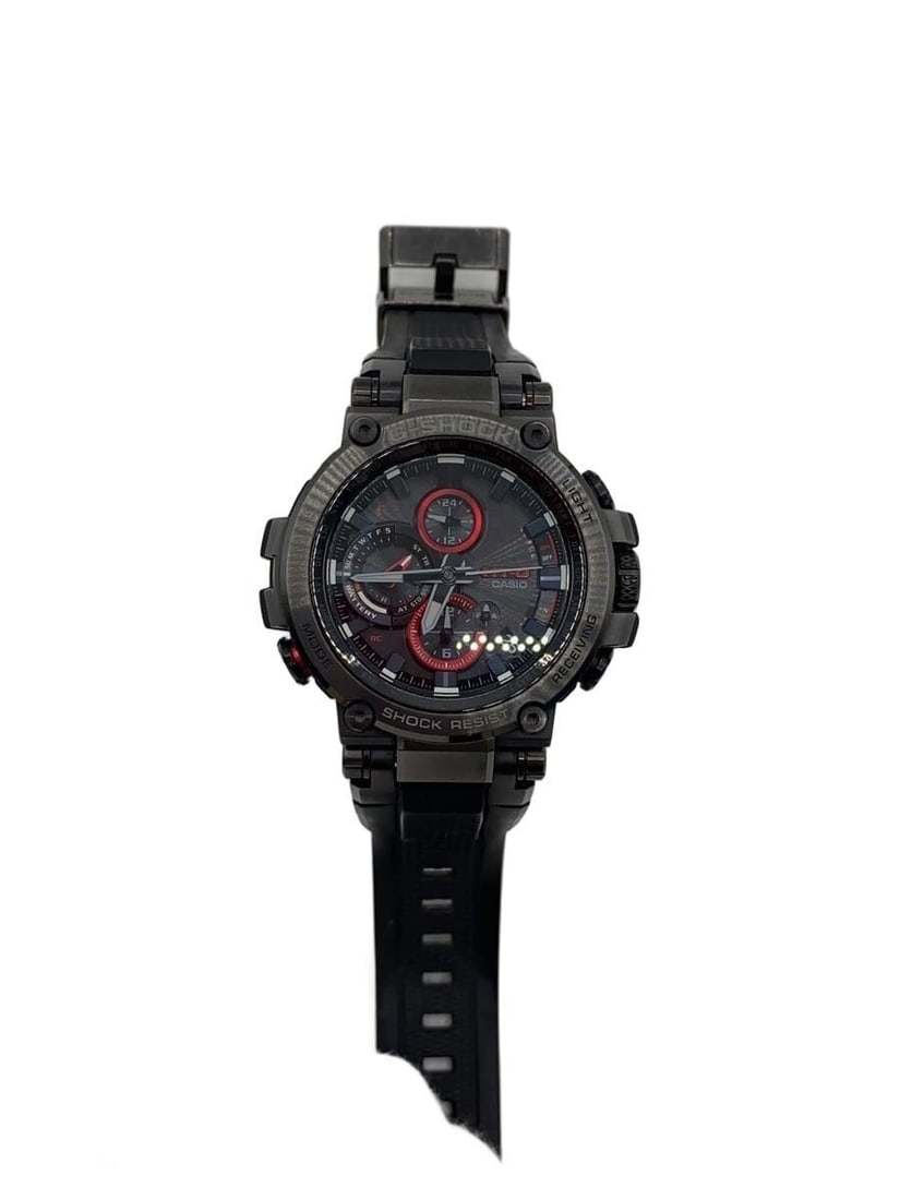 Casio G Shock MTG B1000B 1AJF Black Rubber Men's Wristwatch: Casio G Shock MTG B1000B 1AJF Black Rubber Men's Wristwatch This Casio G-SHOCK MTG-B1000B-1AJF men's wristwatch features a durable black rubber band and a robust case, designed for reliability and eve
