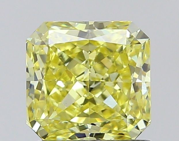 Loose Diamond - SQUARE RADIANT 1.15ct Fancy Intense Yellow VVS2