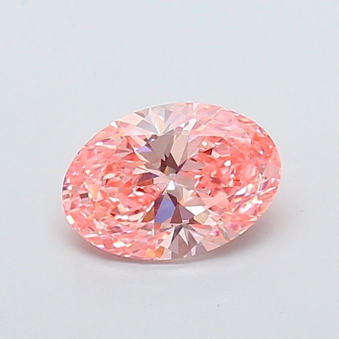 Loose Diamond - OVAL 1.51ct Fancy Vivid Pink VVS2
