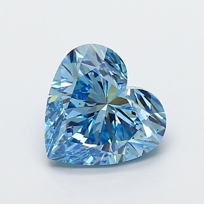 Loose Diamond - HEART 2.01ct Fancy Vivid Blue VS2
