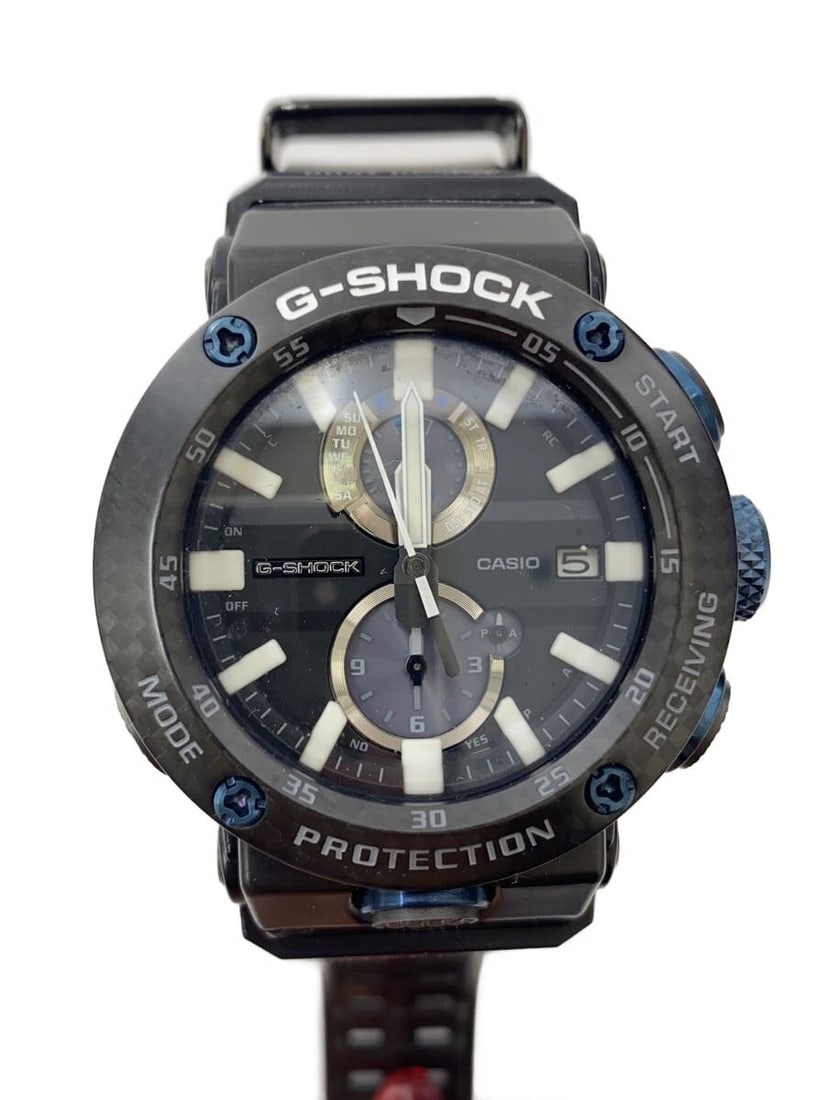 Casio G Shock GWR B1000 Black Rubber Wristwatch