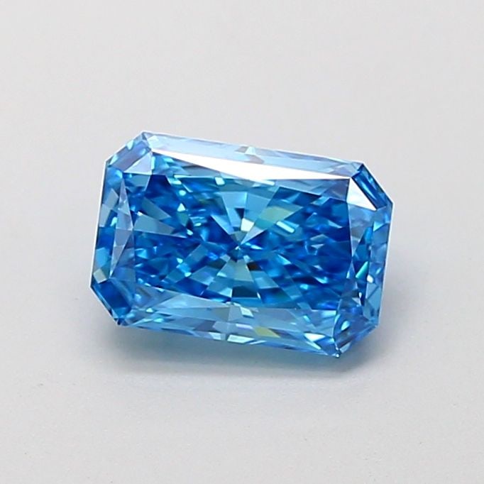 Loose Diamond - RADIANT 1.07ct Fancy Vivid Blue VVS2