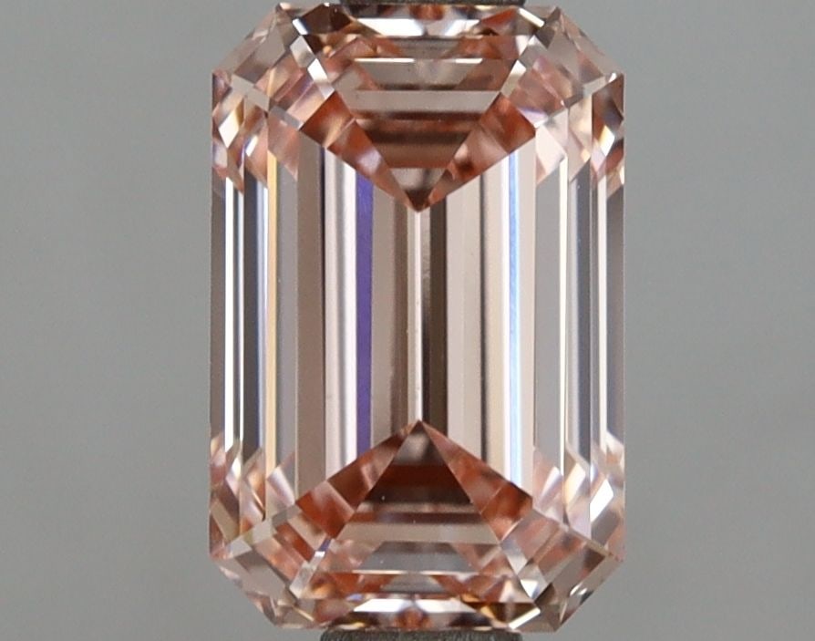Loose Diamond - EMERALD 2.0ct Fancy Intense Pink VS2