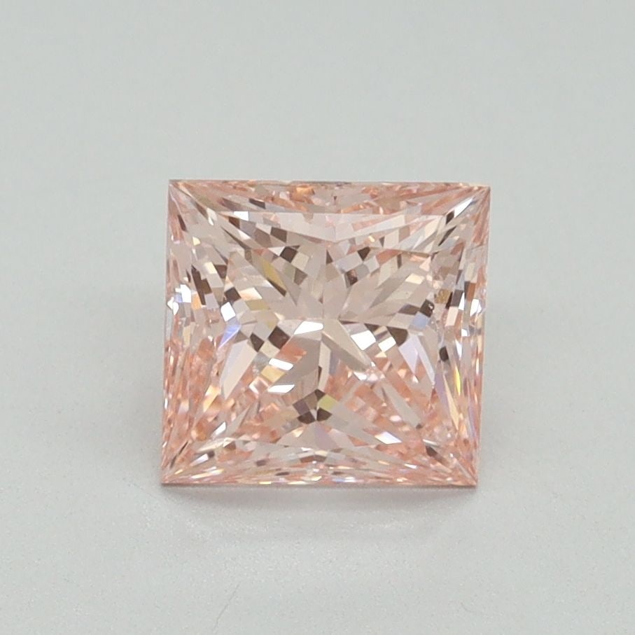 Loose Diamond - PRINCESS 1.29ct Fancy Intense Pink VS1