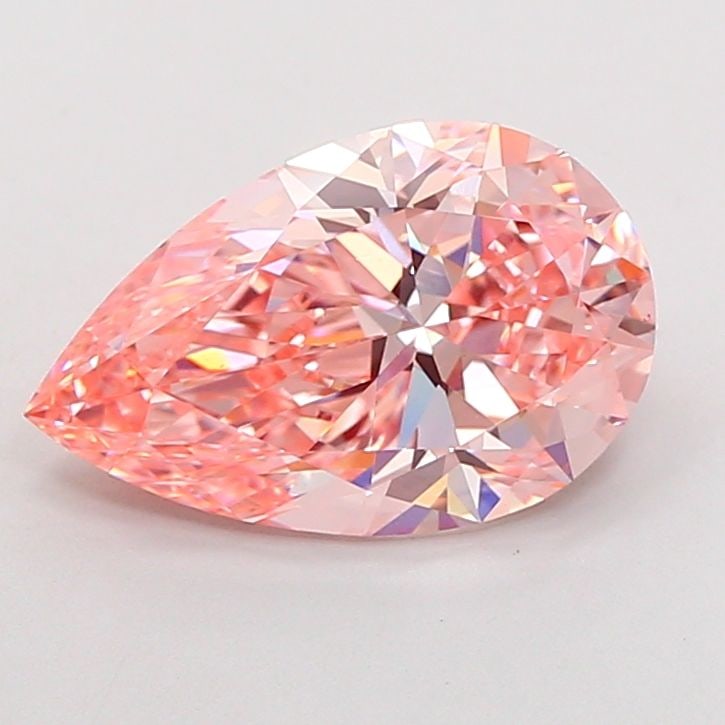 Loose Diamond - PEAR 4.0ct Fancy Vivid Pink VVS2