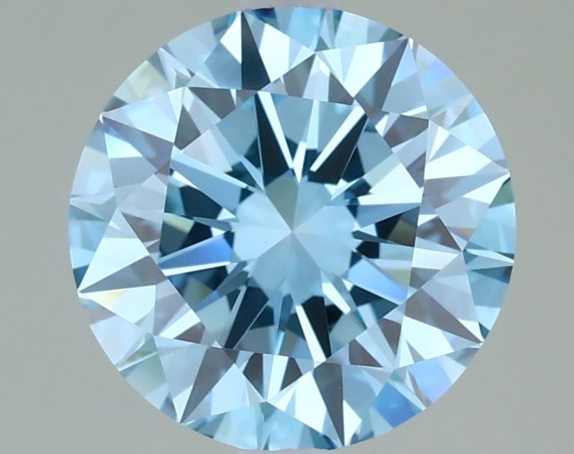 Loose Diamond - ROUND 2.21ct Fancy Vivid Blue VVS2