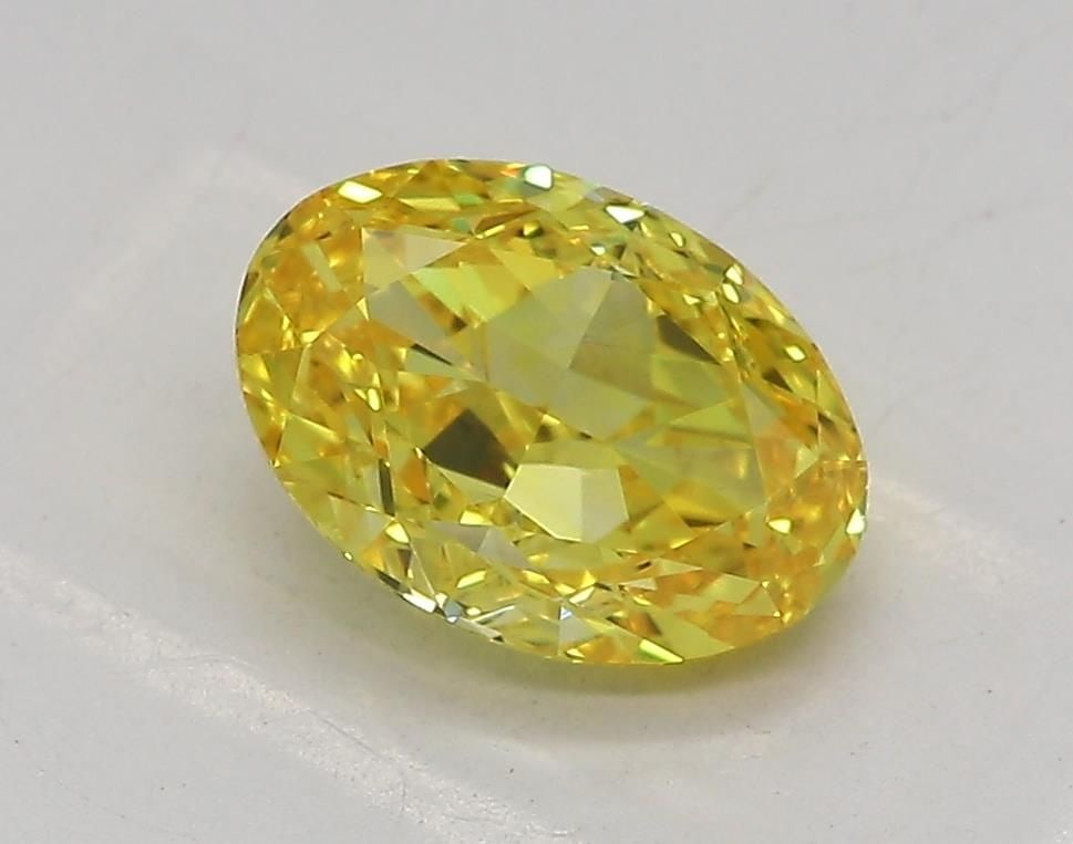 Loose Diamond - OVAL 1.54ct Fancy Vivid Yellow VS1