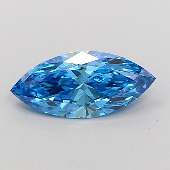 Loose Diamond - MARQUISE 0.94ct Fancy Vivid Blue VS2