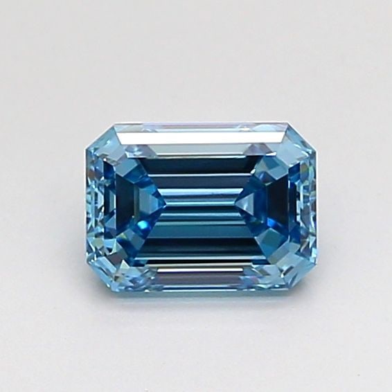 Loose Diamond - EMERALD 0.62ct Faint Blue VS1