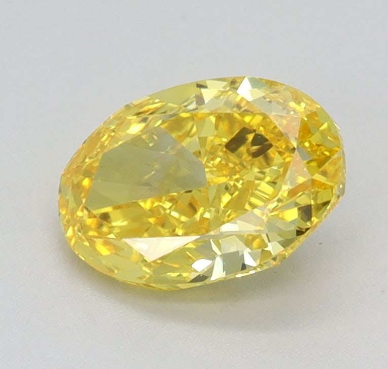 Loose Diamond - OVAL 0.82ct Fancy Intense Yellow VVS1