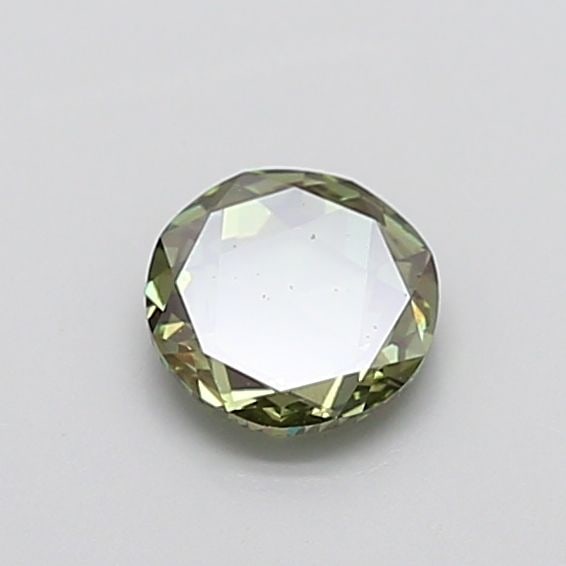 Loose Diamond - ROSE 0.78ct Fancy Vivid Green VS1: Loose Diamond - ROSE 0.78ct Fancy Vivid Green VS1 Source: This is a real non-mined Diamond that has been grown in a lab Shape: ROSE Carats: 0.78 Color: Fancy Vivid Green Certification: IGI The Diamond