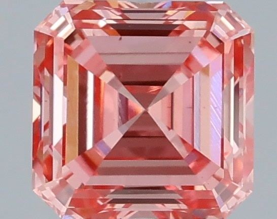 Loose Diamond - ASSCHER 1.04ct Fancy Vivid Pink VS1