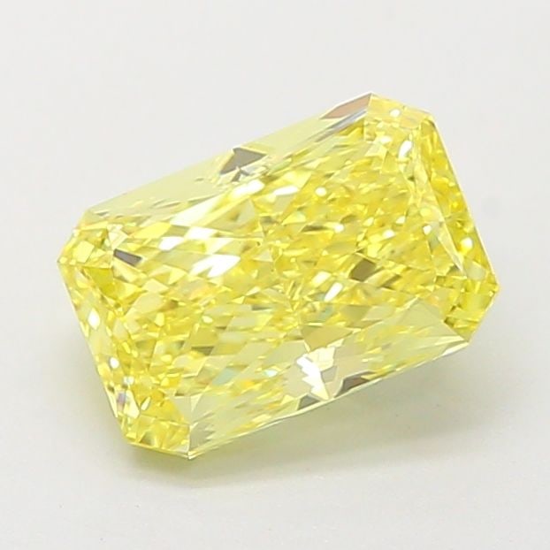 Loose Diamond - RADIANT 1.8ct Fancy Vivid Yellow VS1: Loose Diamond - RADIANT 1.8ct Fancy Vivid Yellow VS1 Source: This is a real non-mined Diamond that has been grown in a lab Shape: RADIANT Carats: 1.8 Color: Fancy Vivid Yellow Certification: IGI Video