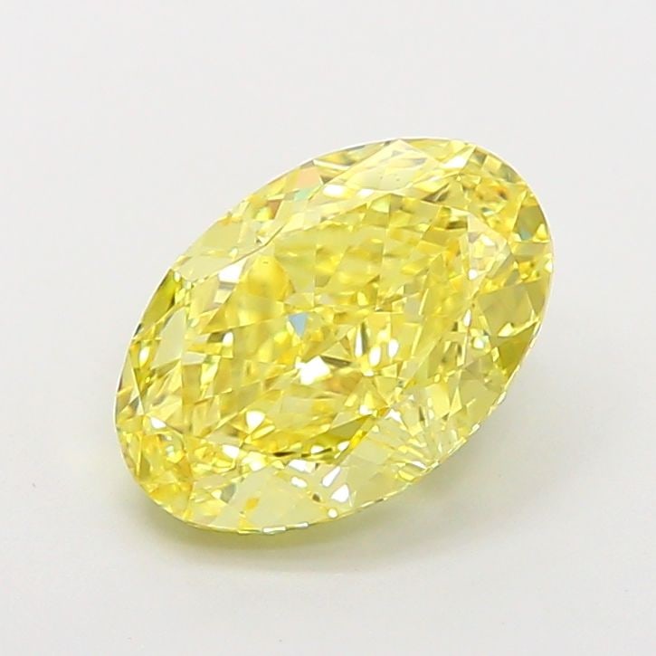 Loose Diamond - OVAL 3.1ct Fancy Vivid Yellow VVS2: Loose Diamond - OVAL 3.1ct Fancy Vivid Yellow VVS2 Source: This is a real non-mined Diamond that has been grown in a lab Shape: OVAL Carats: 3.1 Color: Fancy Vivid Yellow Certification: IGI Video: