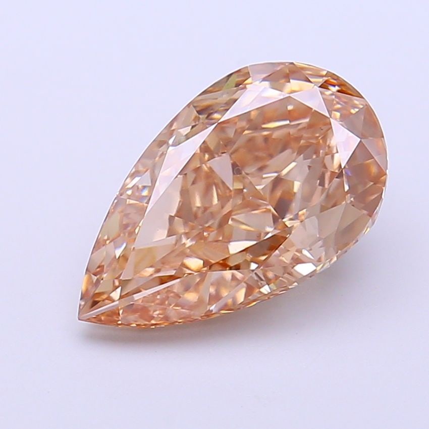 Loose Diamond - PEAR 3.5ct Fancy Brown VVS2: Loose Diamond - PEAR 3.5ct Fancy Brown VVS2 Source: This is a real non-mined Diamond that has been grown in a lab Shape: PEAR Carats: 3.5 Color: Fancy Brown Certification: IGI Video:
