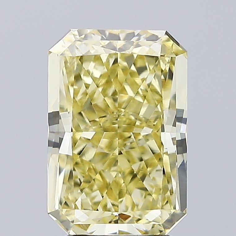Loose Diamond - RADIANT 4.11ct Fancy Intense Yellow VVS2: Loose Diamond - RADIANT 4.11ct Fancy Intense Yellow VVS2 Source: This is a real non-mined Diamond that has been grown in a lab Shape: RADIANT Carats: 4.11 Color: Fancy Intense Yellow Certification: IG