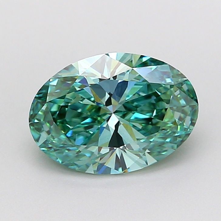 Loose Diamond - OVAL 1.5ct Fancy Vivid Green VVS2: Loose Diamond - OVAL 1.5ct Fancy Vivid Green VVS2 Source: This is a real non-mined Diamond that has been grown in a lab Shape: OVAL Carats: 1.5 Color: Fancy Vivid Green Certification: IGI Video: