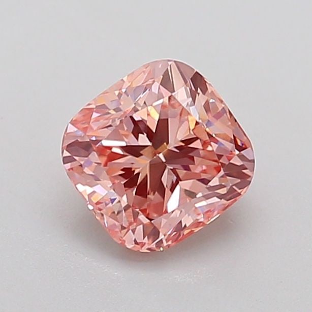 Loose Diamond - CUSHION MODIFIED 0.99ct Fancy Intense Pink VS2: Loose Diamond - CUSHION MODIFIED 0.99ct Fancy Intense Pink VS2 Source: This is a real non-mined Diamond that has been grown in a lab Shape: CUSHION MODIFIED Carats: 0.99 Color: Fancy Intense Pink Cert
