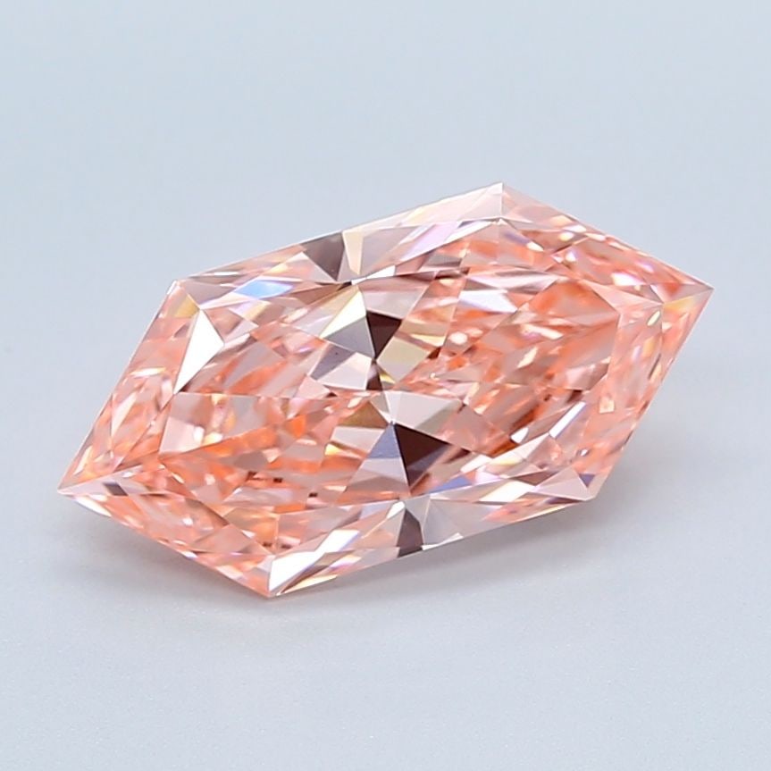 Loose Diamond - HEXAGONAL 3.02ct Fancy Vivid Pink VS1: Loose Diamond - HEXAGONAL 3.02ct Fancy Vivid Pink VS1 Source: This is a real non-mined Diamond that has been grown in a lab Shape: HEXAGONAL Carats: 3.02 Color: Fancy Vivid Pink Certification: IGI Vid