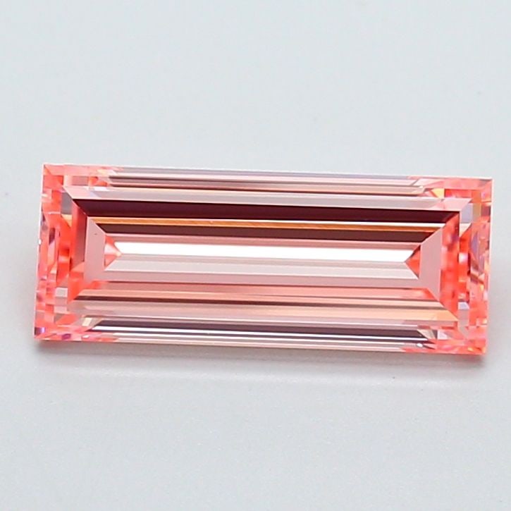 Loose Diamond - BAGUETTE 2.02ct Fancy Intense Pink VVS2: Loose Diamond - BAGUETTE 2.02ct Fancy Intense Pink VVS2 Source: This is a real non-mined Diamond that has been grown in a lab Shape: BAGUETTE Carats: 2.02 Color: Fancy Intense Pink Certification: IGI 