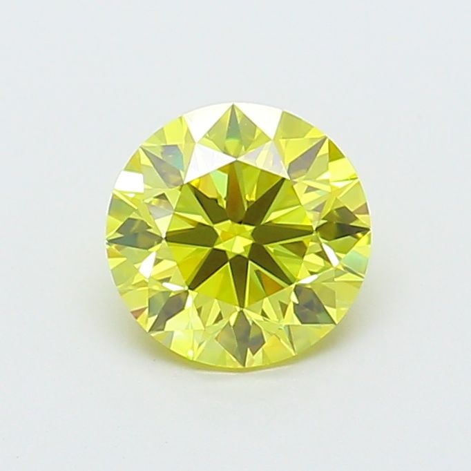 Loose Diamond - ROUND 1.35ct Fancy Vivid Yellow VVS2: Loose Diamond - ROUND 1.35ct Fancy Vivid Yellow VVS2 Source: This is a real non-mined Diamond that has been grown in a lab Shape: ROUND Carats: 1.35 Color: Fancy Vivid Yellow Certification: IGI Video: