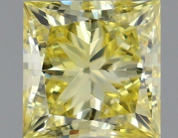 Loose Diamond - PRINCESS 1.09ct Fancy Intense Yellow VVS2: Loose Diamond - PRINCESS 1.09ct Fancy Intense Yellow VVS2 Source: This is a real non-mined Diamond that has been grown in a lab Shape: PRINCESS Carats: 1.09 Color: Fancy Intense Yellow Certification: 