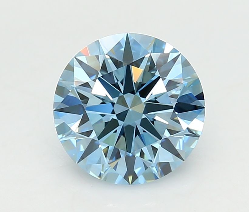 Ideal Loose Diamond - ROUND 2.02ct Fancy Vivid Blue VVS2: Ideal Loose Diamond - ROUND 2.02ct Fancy Vivid Blue VVS2 Source: This is a real non-mined Diamond that has been grown in a lab Shape: ROUND Carats: 2.02 Color: Fancy Vivid Blue Certification: IGI Vide