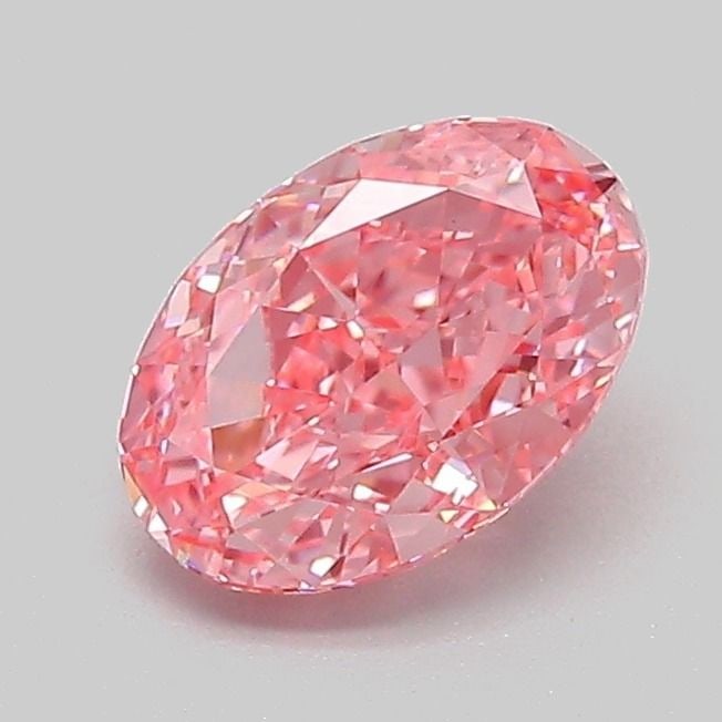Loose Diamond - OVAL 1.03ct Fancy Vivid Pink VS1: Loose Diamond - OVAL 1.03ct Fancy Vivid Pink VS1 Source: This is a real non-mined Diamond that has been grown in a lab Shape: OVAL Carats: 1.03 Color: Fancy Vivid Pink Certification: IGI Video: