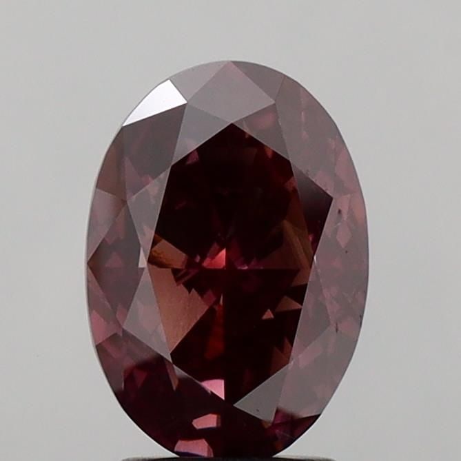 Loose Diamond - OVAL 3.12ct Fancy Deep Brownish Pink VS2 (1 of 1)