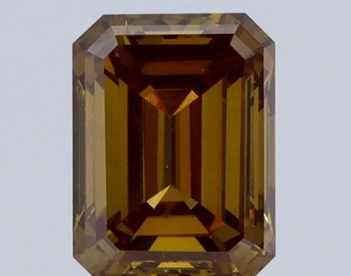 Loose Diamond - EMERALD 1.15ct Brown VS1: Loose Diamond - EMERALD 1.15ct Brown VS1 Source: This is a real non-mined Diamond that has been grown in a lab Shape: EMERALD Carats: 1.15 Color: Brown Certification: NONE Video:
