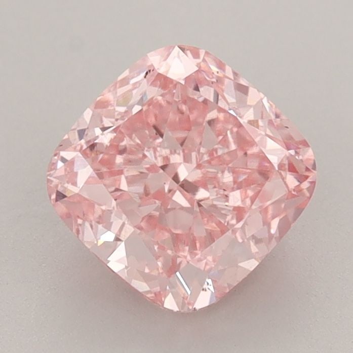 Loose Diamond - CUSHION BRILLIANT 1.59ct Fancy Vivid Pink VS2: Loose Diamond - CUSHION BRILLIANT 1.59ct Fancy Vivid Pink VS2 Source: This is a real non-mined Diamond that has been grown in a lab Shape: CUSHION BRILLIANT Carats: 1.59 Color: Fancy Vivid Pink Certif