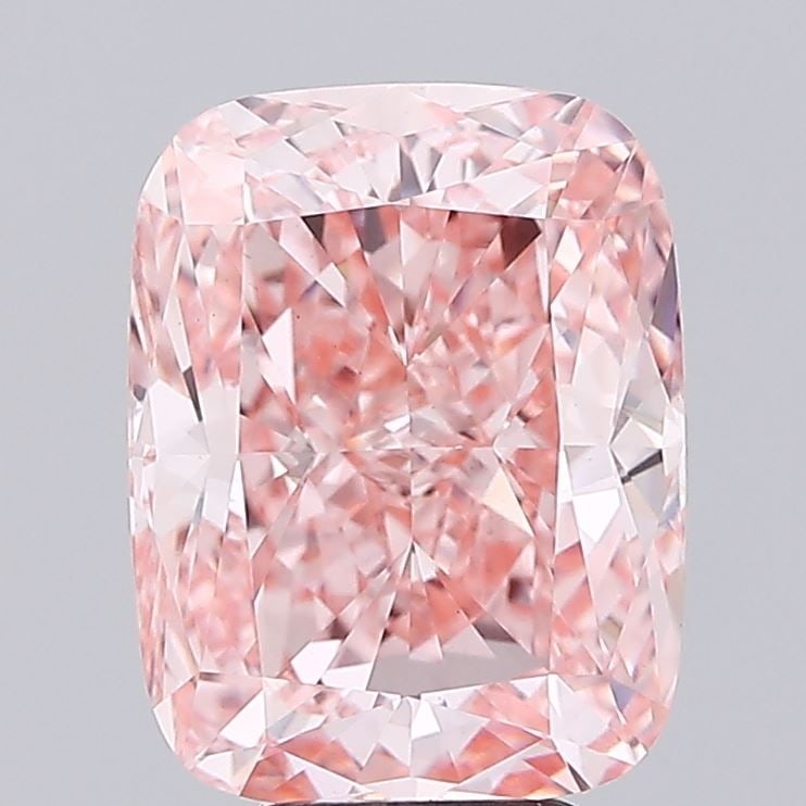 Loose Diamond - CUSHION MODIFIED 5.07ct Fancy Vivid Pink VS1: Loose Diamond - CUSHION MODIFIED 5.07ct Fancy Vivid Pink VS1 Source: This is a real non-mined Diamond that has been grown in a lab Shape: CUSHION MODIFIED Carats: 5.07 Color: Fancy Vivid Pink Certific