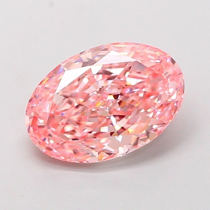 Loose Diamond - OVAL 2.73ct Fancy Vivid Pink VS1: Loose Diamond - OVAL 2.73ct Fancy Vivid Pink VS1 Source: This is a real non-mined Diamond that has been grown in a lab Shape: OVAL Carats: 2.73 Color: Fancy Vivid Pink Certification: IGI Video: