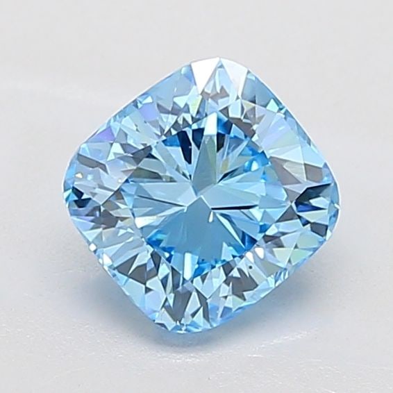 Loose Diamond - CUSHION MODIFIED 2.01ct Fancy Vivid Blue VS2: Loose Diamond - CUSHION MODIFIED 2.01ct Fancy Vivid Blue VS2 Source: This is a real non-mined Diamond that has been grown in a lab Shape: CUSHION MODIFIED Carats: 2.01 Color: Fancy Vivid Blue Certific