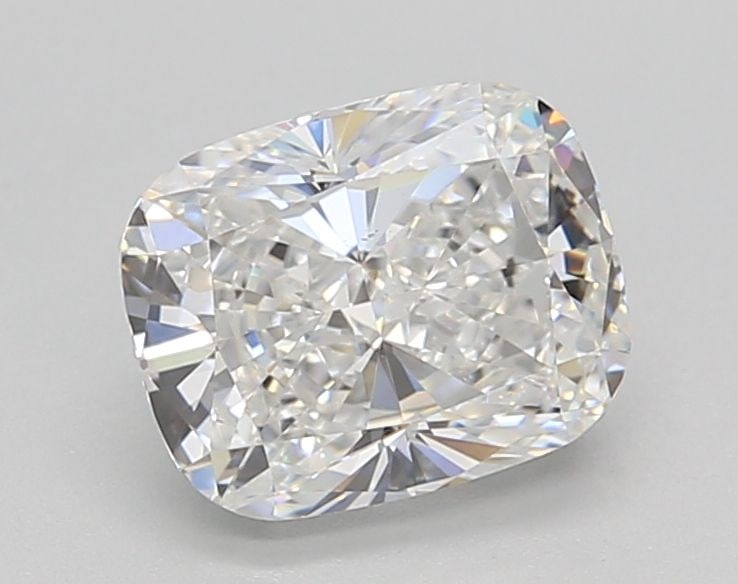 Loose Diamond - CUSHION BRILLIANT 1.52ct E VS2: Loose Diamond - CUSHION BRILLIANT 1.52ct E VS2 Source: This is a real non-mined Diamond that has been grown in a lab Shape: CUSHION BRILLIANT Carats: 1.52 Color: E Clarity: VS2 Certification: NONE Vid